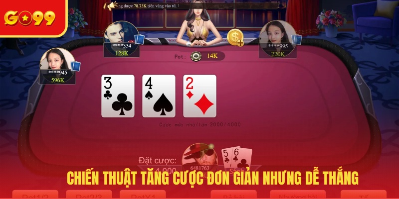 Chiến thuật tăng cược đơn giản nhưng dễ thắng